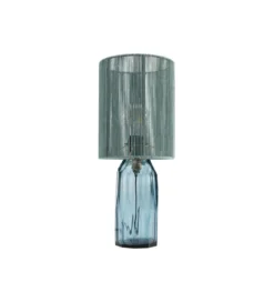 Lampa stołowa VECCHIO 42 cm niebieska*KDesign Clearance