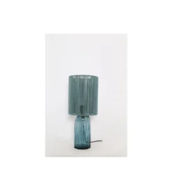 Lampa stołowa VECCHIO 42 cm niebieska*KDesign Clearance