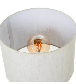 Lampa stołowa VENUS ceramika szara*Exclusivas Discount