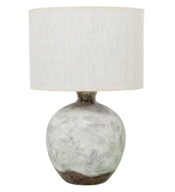 Lampa stołowa VENUS ceramika szara*Exclusivas Discount