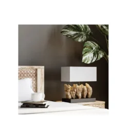 Lampa stołowa VERTICAL 43 cm naturalna*KDesign