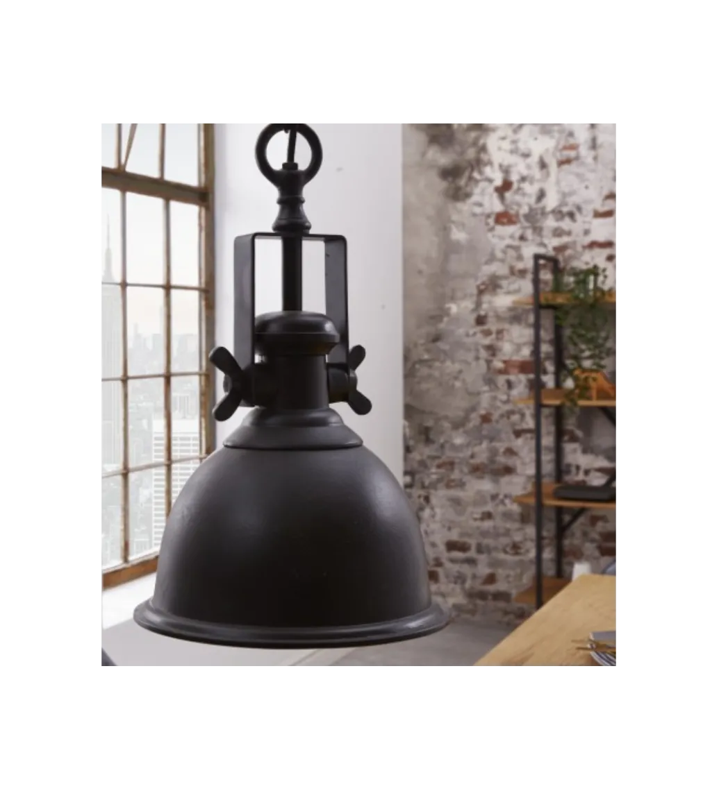 Lampa SVART 57 cm czarny*Invicta Interior New