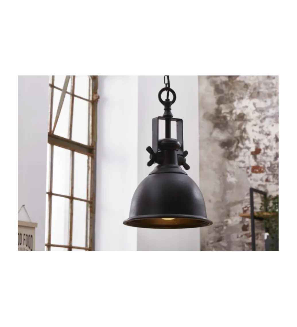 Lampa SVART 57 cm czarny*Invicta Interior New