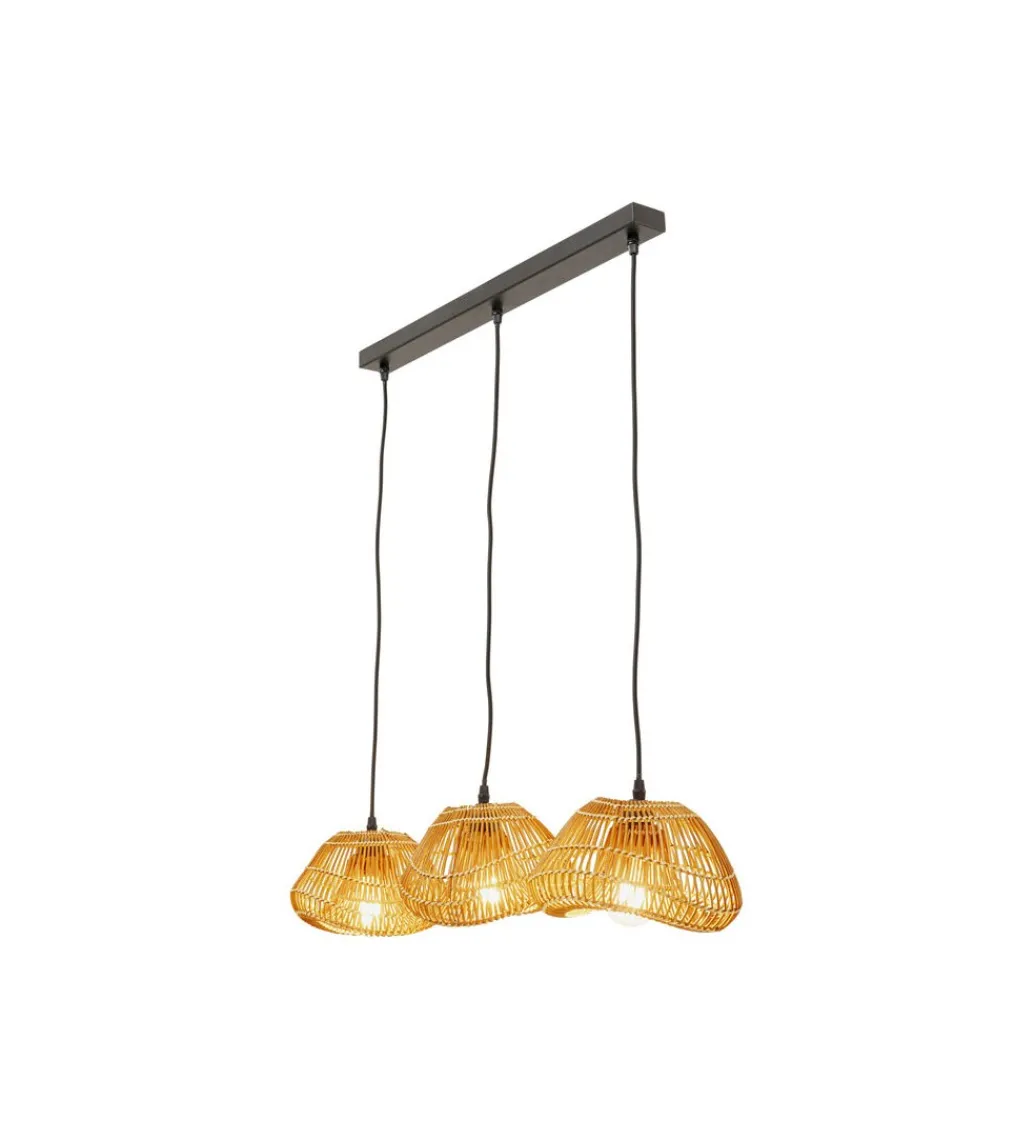 Lampa wisząca ALOHA DROP TRE 80 cm naturalna*KDesign Sale