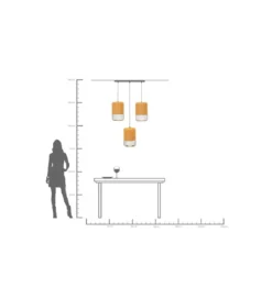Lampa wisząca ALOHA TRE 142 cm*KDesign Sale