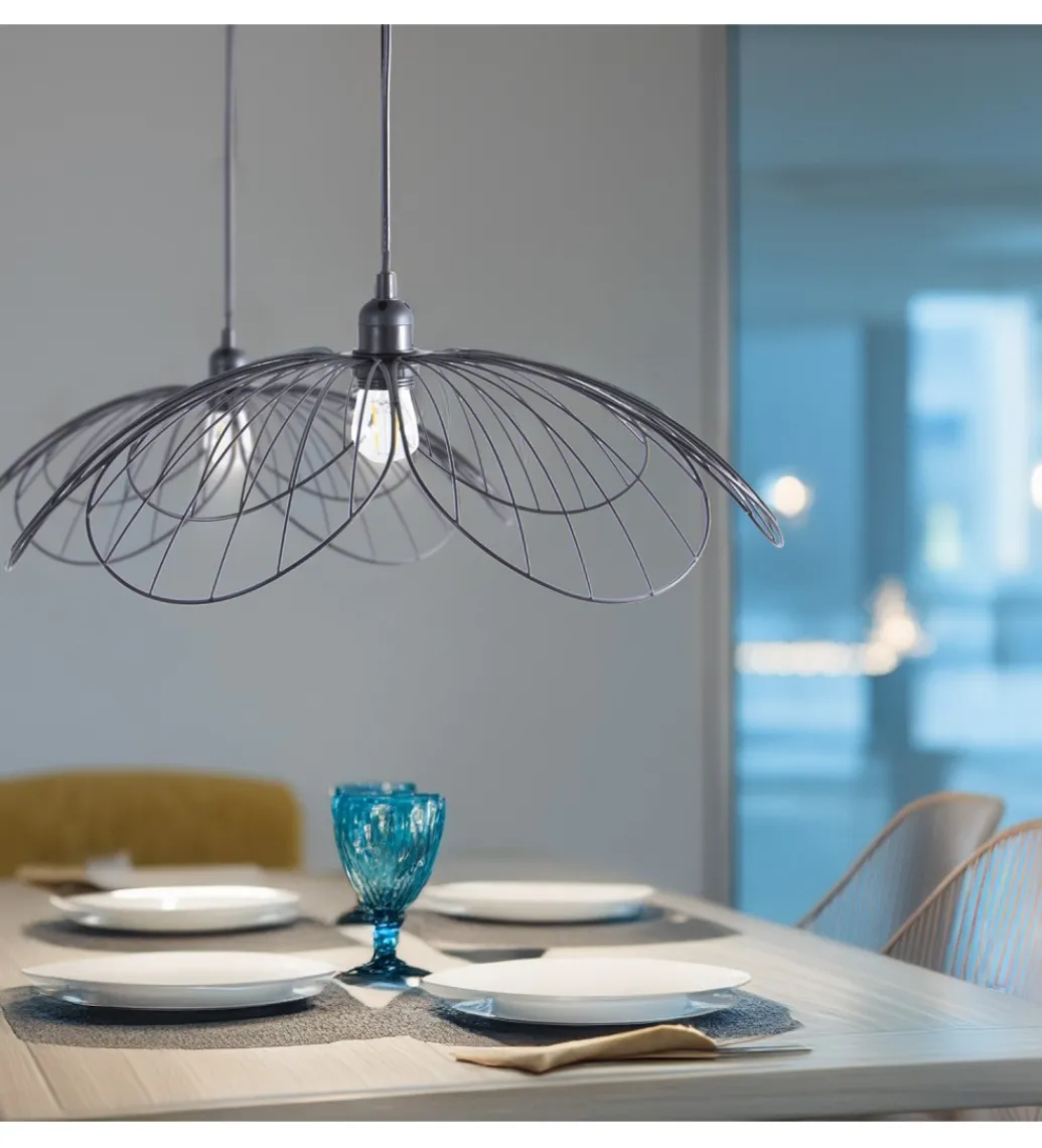 Lampa wisząca AMAG 50 cm czarna*Exclusivas
