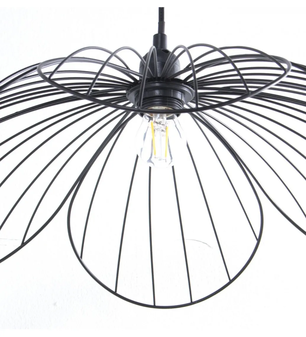 Lampa wisząca AMAG 50 cm czarna*Exclusivas