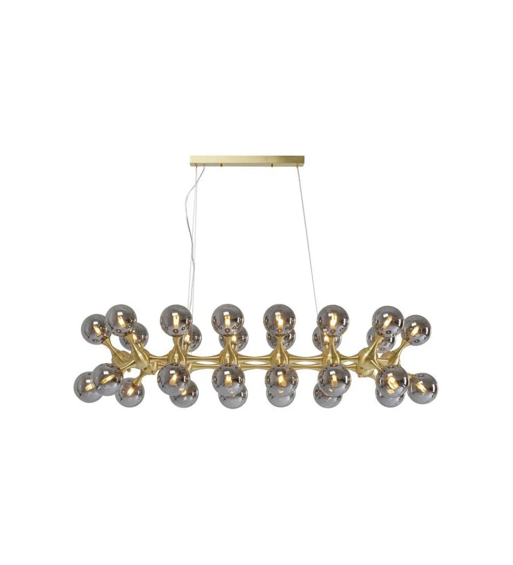 Lampa wisząca ATOMIC BALLS 140 cm złota*KDesign Clearance