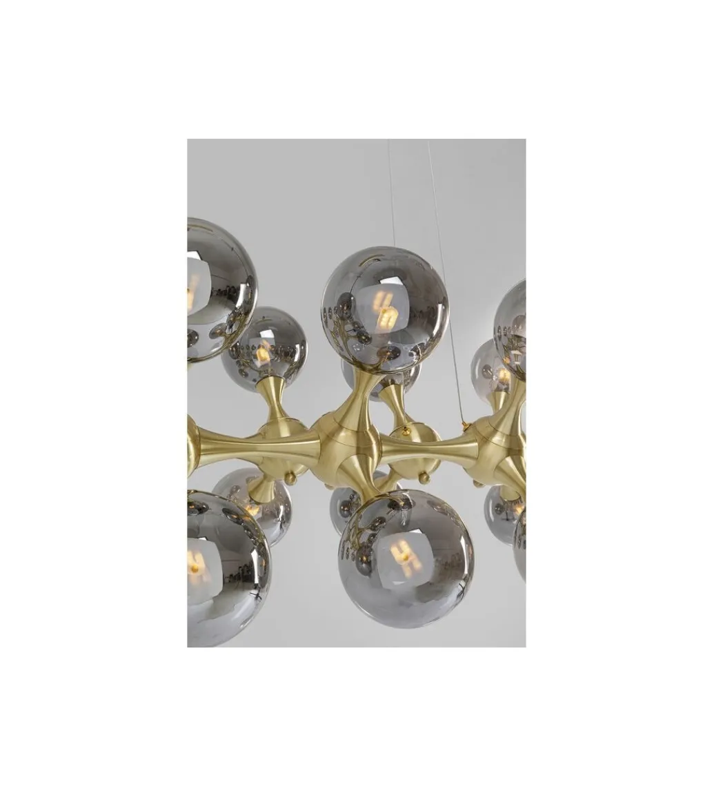Lampa wisząca ATOMIC BALLS 140 cm złota*KDesign Clearance