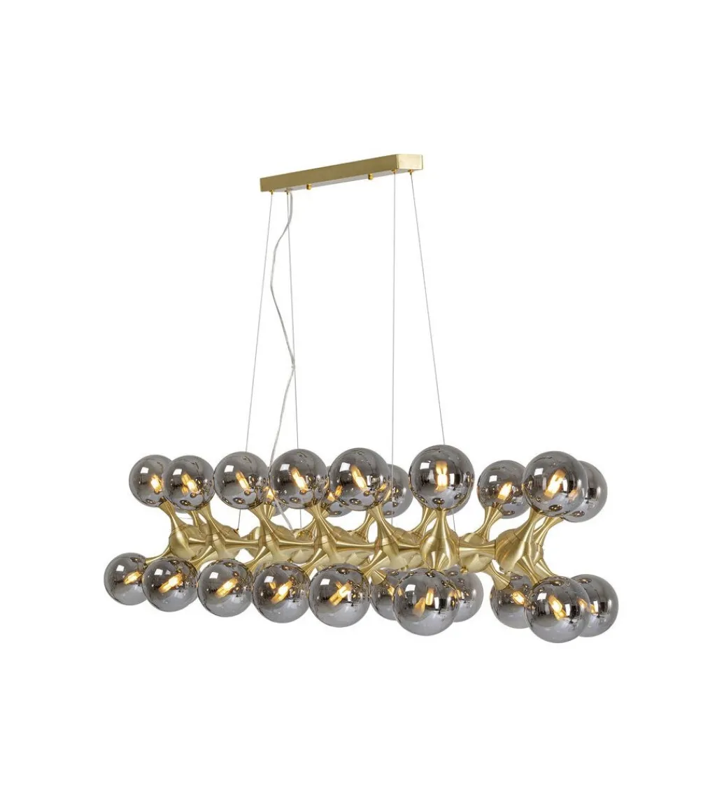 Lampa wisząca ATOMIC BALLS 140 cm złota*KDesign Clearance