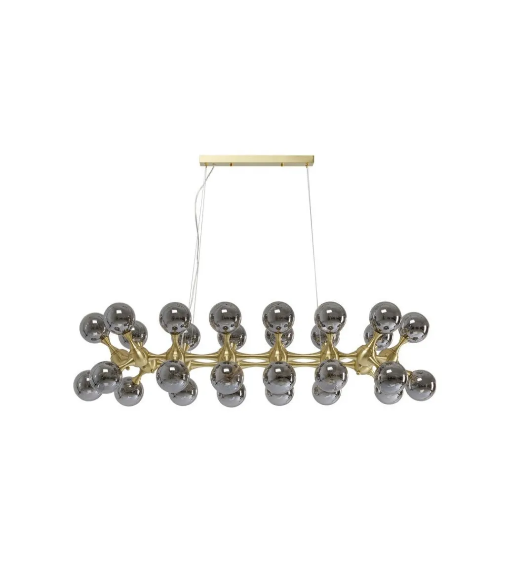 Lampa wisząca ATOMIC BALLS 140 cm złota*KDesign Clearance