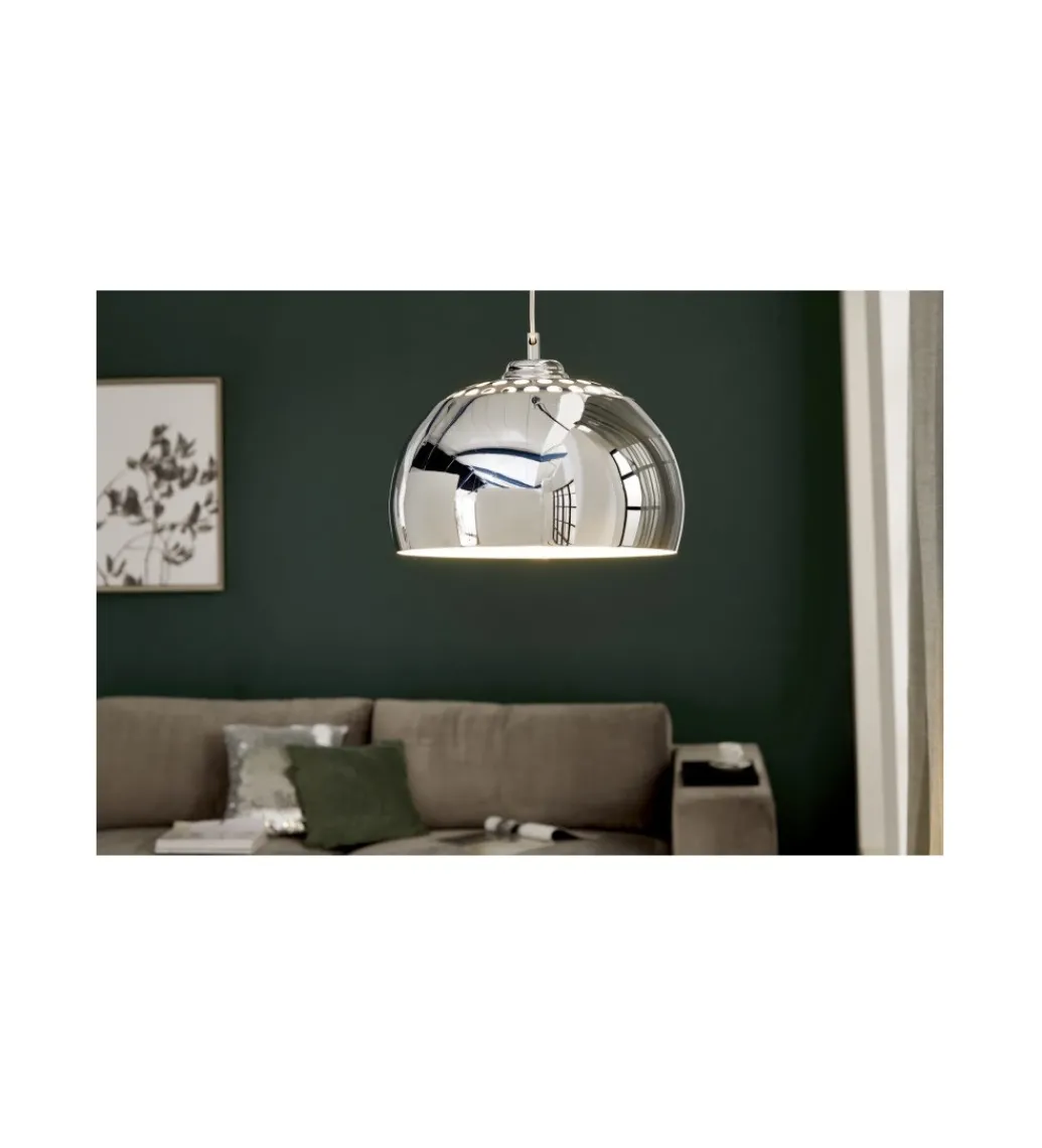 Lampa wisząca Ball Light Chrom 35 cm srebrna*Invicta Interior Clearance