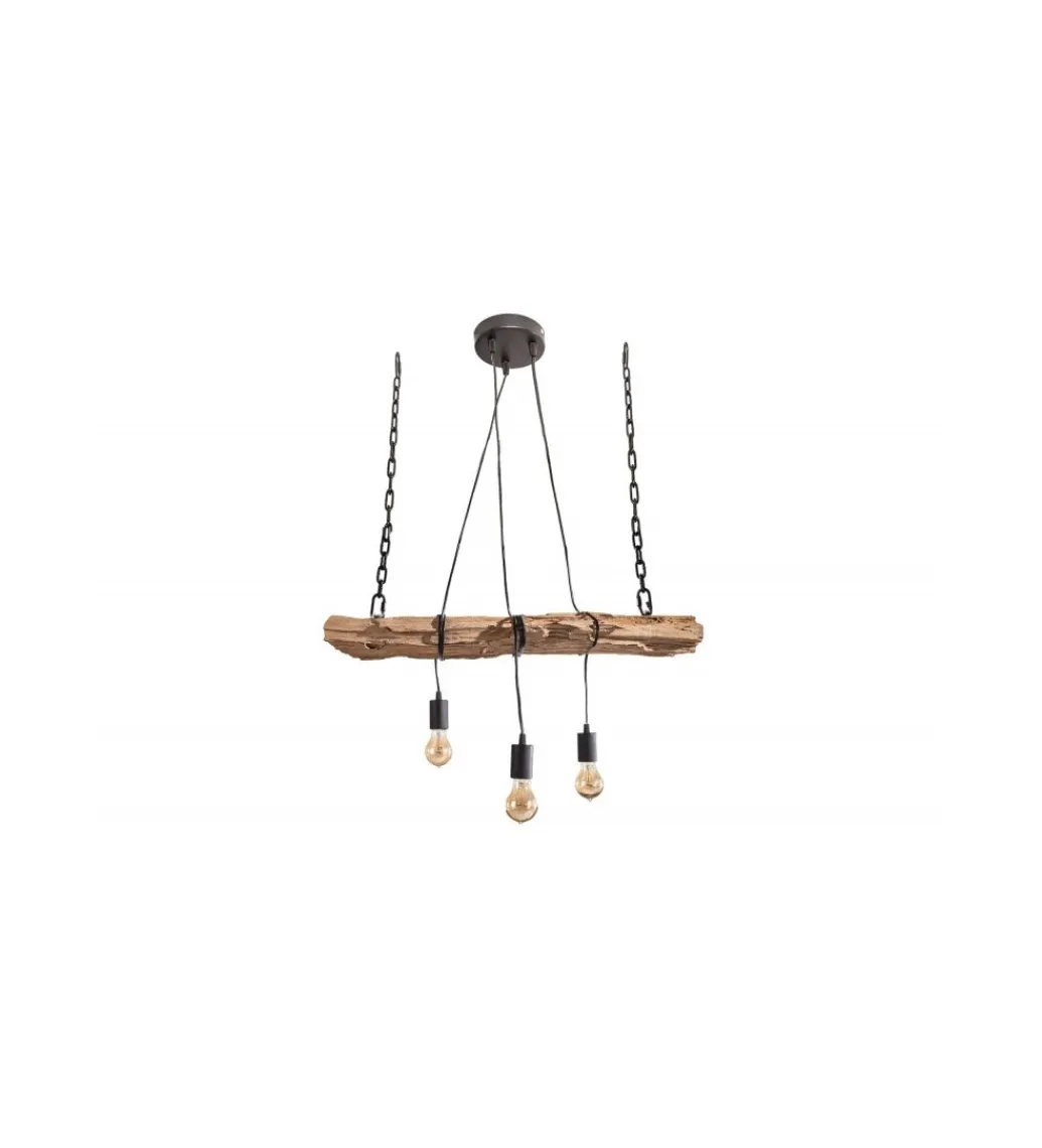 Lampa wisząca Barracuda 73 cm naturalna*Invicta Interior - przedsprzedaż Outlet