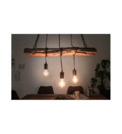 Lampa wisząca Barracuda 73 cm naturalna*Invicta Interior - przedsprzedaż Outlet
