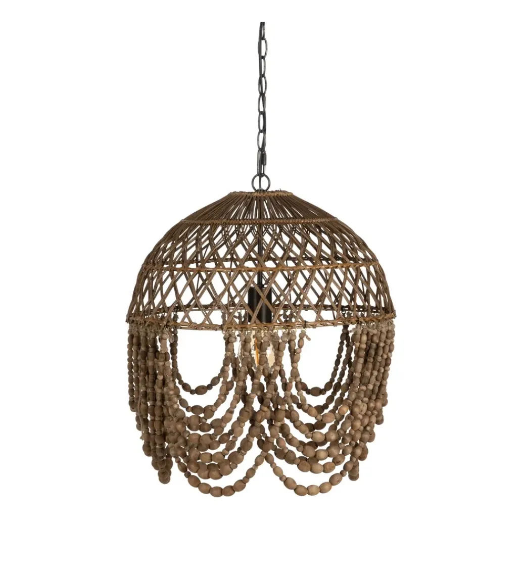 Lampa wisząca BEADINGO 52 cm naturalny*Zona-Design Outlet