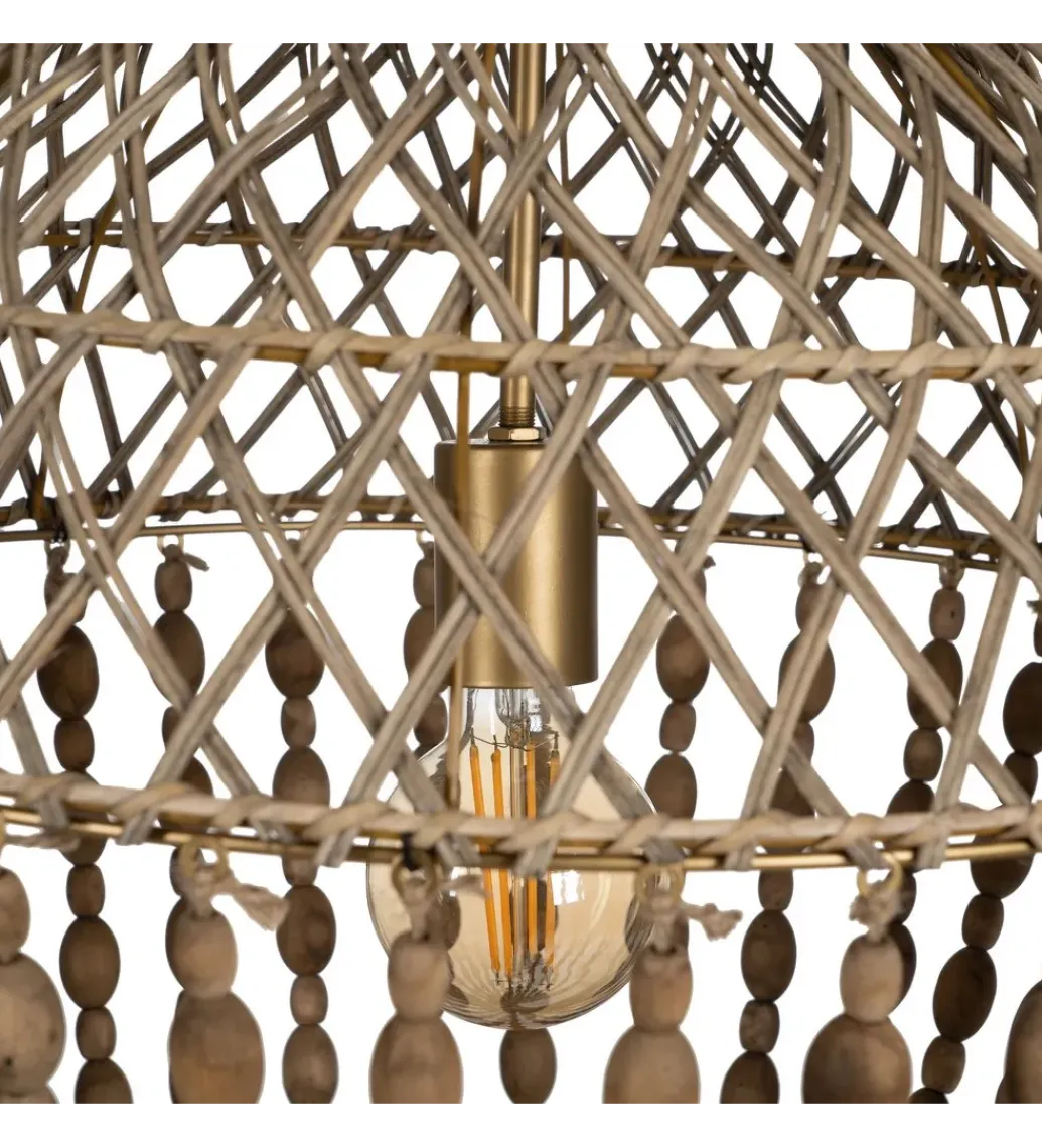 Lampa wisząca BEADINGO 88 cm naturalny*Zona-Design Discount