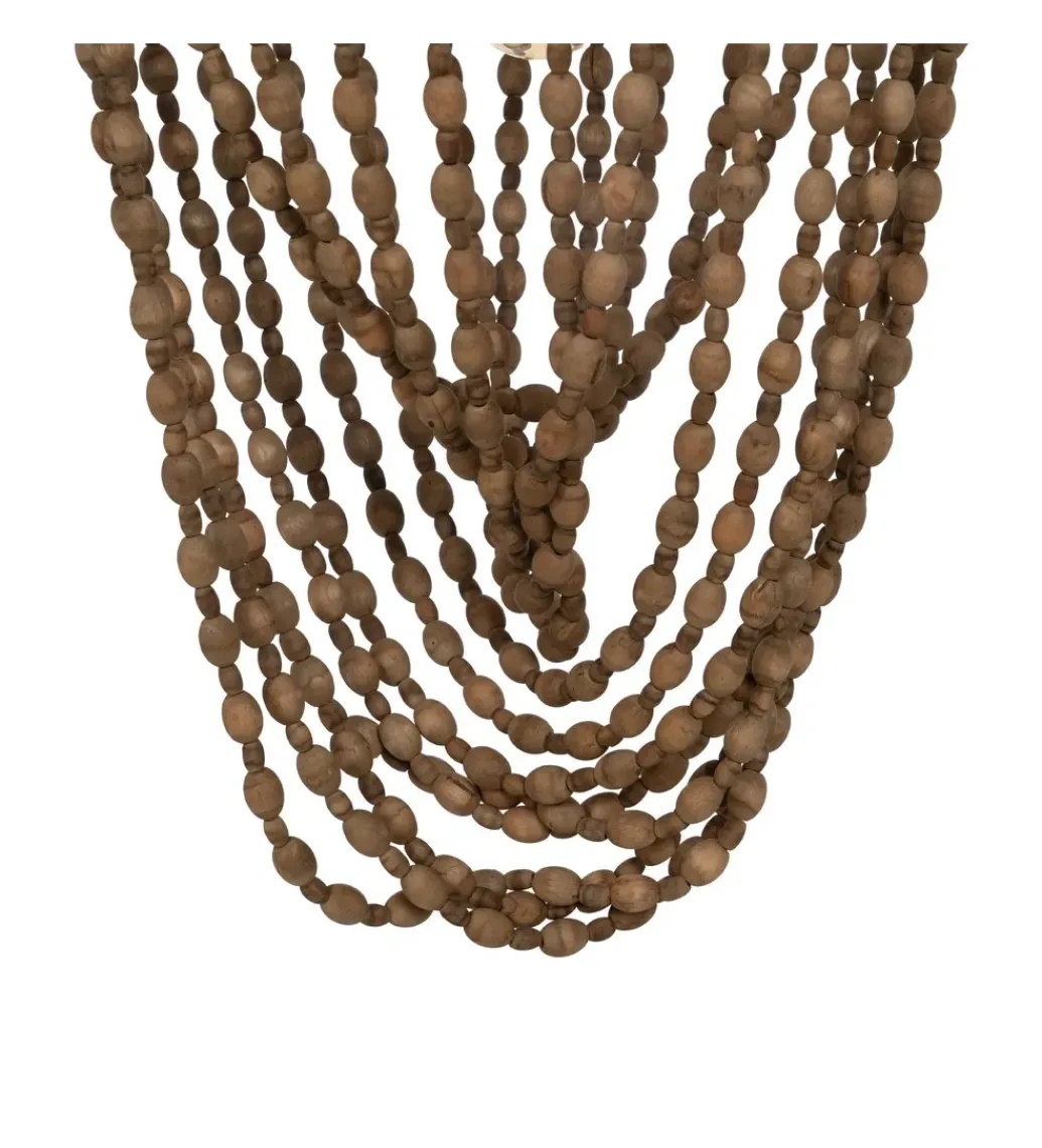 Lampa wisząca BEADINGO 76 cm naturalny*Zona-Design Online