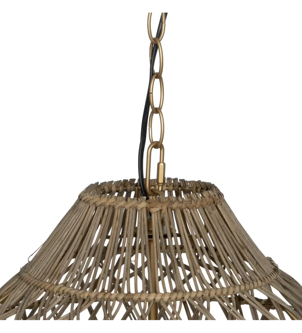 Lampa wisząca BEADINGO 76 cm naturalny*Zona-Design Online