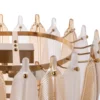Lampa wisząca BEGAN 100 cm champagne*DENZO Sale
