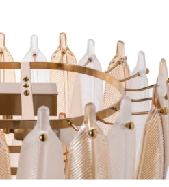 Lampa wisząca BEGAN 100 cm champagne*DENZO Sale