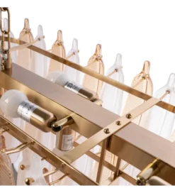 Lampa wisząca BEGAN 100 cm champagne*DENZO Sale