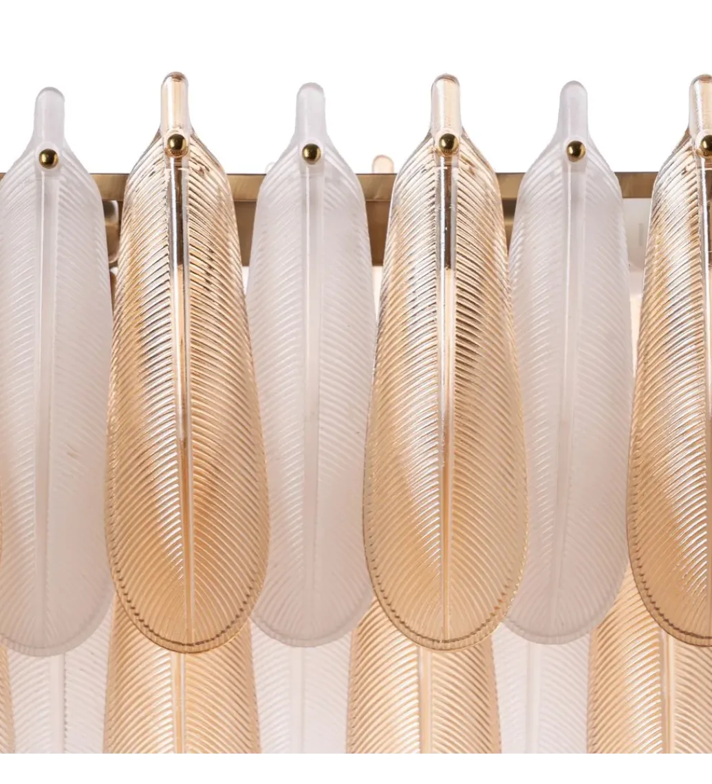 Lampa wisząca BEGAN 100 cm champagne*DENZO Sale