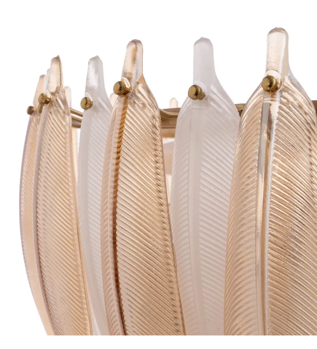 Lampa wisząca BEGAN 60 cm champagne*DENZO Online
