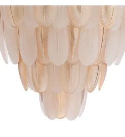 Lampa wisząca BEGAN 60 cm champagne*DENZO Online