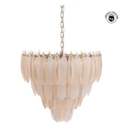 Lampa wisząca BEGAN 60 cm champagne*DENZO Online