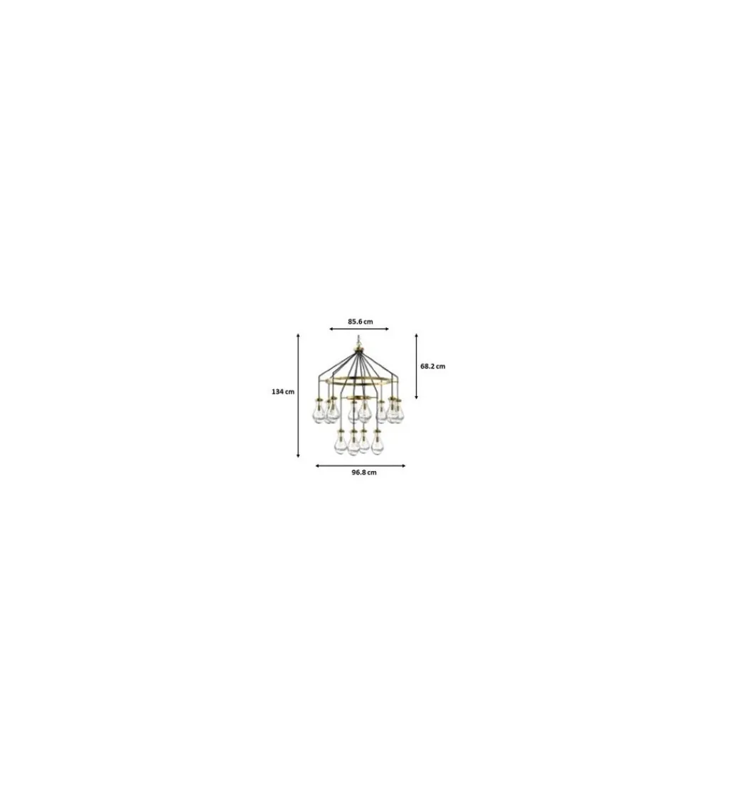 Lampa wisząca BELL HIGHLIGHT 134 cm*KDesign Hot