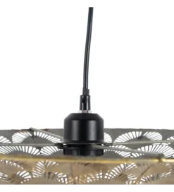 Lampa wisząca BOCELIN 47 cm złota srebrna*Zona-Design Online