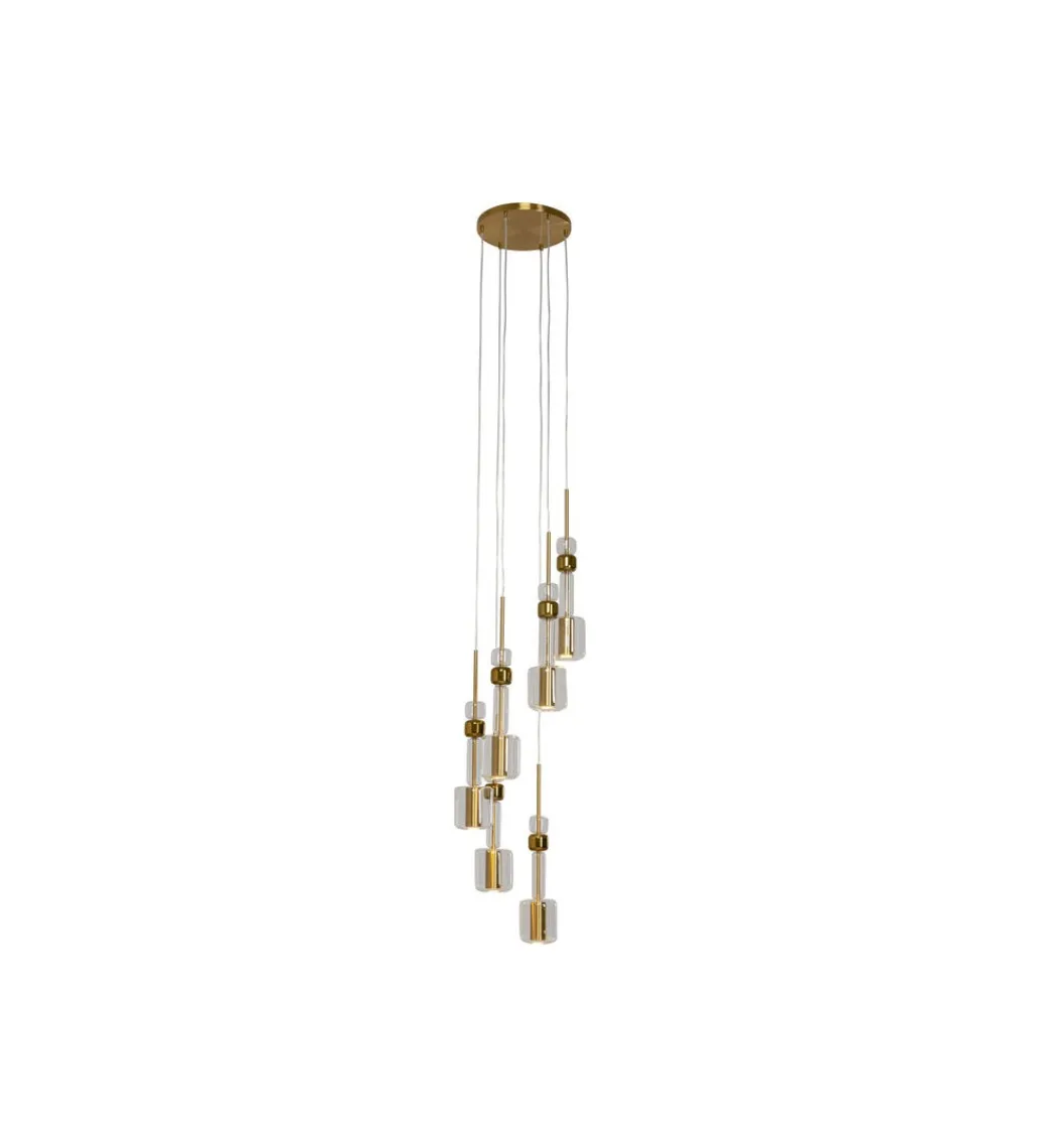 Lampa wisząca CANDY BAR 44 cm złota*KDesign Sale