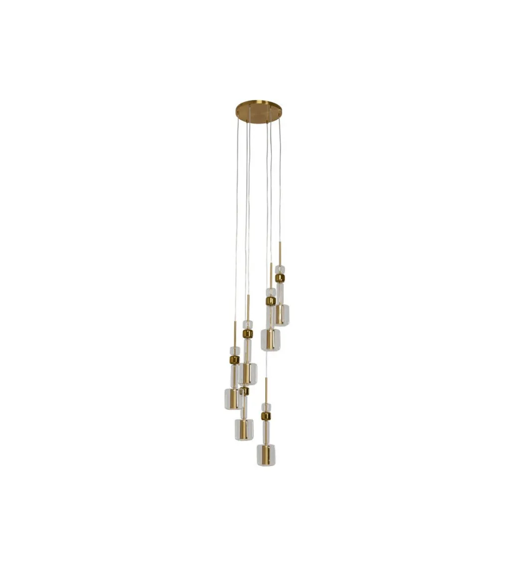 Lampa wisząca CANDY BAR 44 cm złota*KDesign Sale