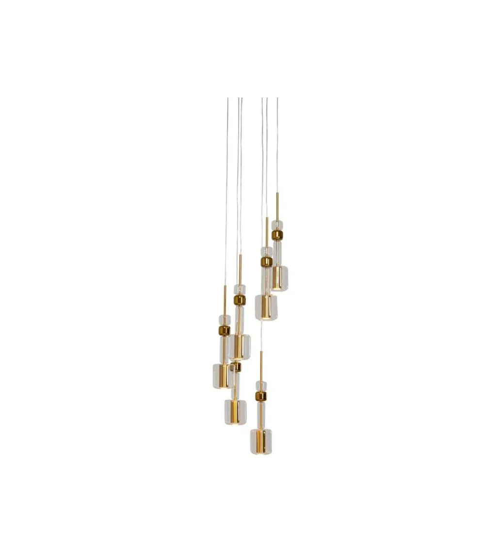Lampa wisząca CANDY BAR 44 cm złota*KDesign Sale