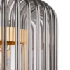 Lampa wisząca CELINK 50 cm złoto szara*DENZO Online