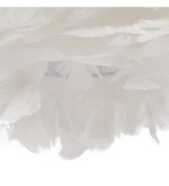 Lampa wisząca CLOUDI 40 cm Pióro biała*Zona-Design Hot