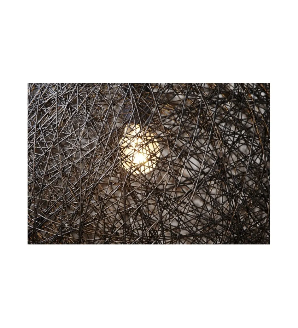 Lampa wisząca Cocoon 60 cm czarna*Invicta Interior Discount