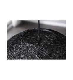 Lampa wisząca Cocoon 60 cm czarna*Invicta Interior Discount