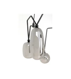 Lampa wisząca COLUMBO 58 cm czarna*KDesign Outlet