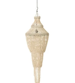 Lampa wisząca Daisy shell 51 cm naturalna*J-Line Sale