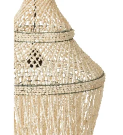 Lampa wisząca Daisy shell 51 cm naturalna*J-Line Sale