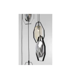 Lampa wisząca Diamond Fever Spiral 42 cm czarna*KDesign Online