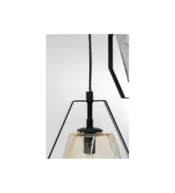 Lampa wisząca Diamond Fever Spiral 42 cm czarna*KDesign Online