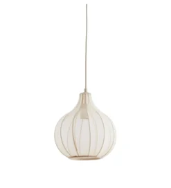 Lampa wisząca ELATI 29 cm piaskowa*L&L Online