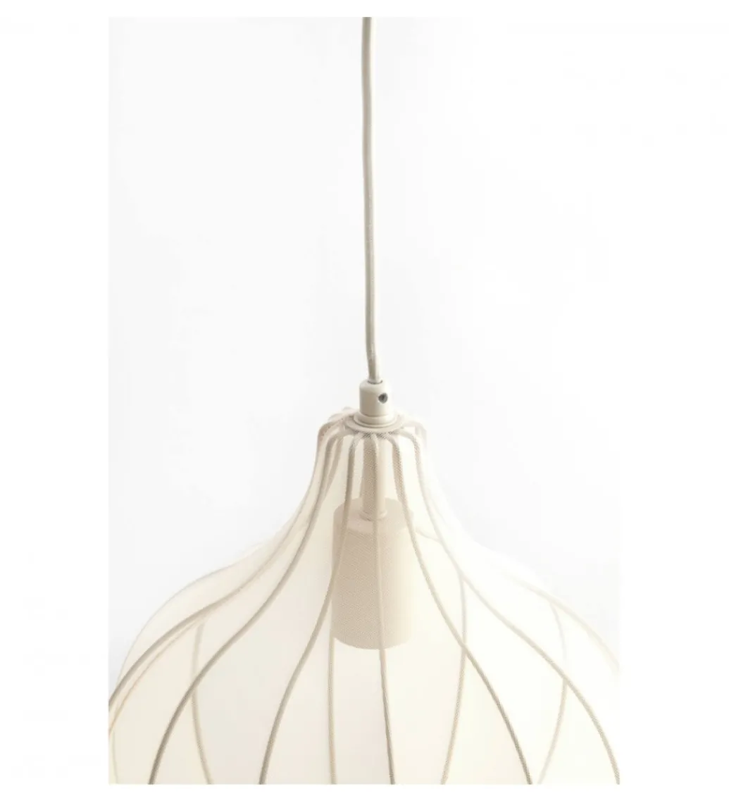 Lampa wisząca ELATI 29 cm piaskowa*L&L Online