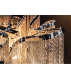 Lampa wisząca Elegance 118 cm srebrna*Invicta Interior Outlet