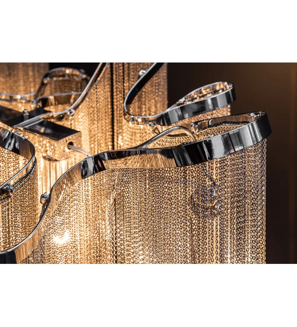 Lampa wisząca Elegance 118 cm srebrna*Invicta Interior Outlet