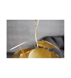 Lampa wisząca Evron Infinity 63 cm złota*Invicta Interior Hot
