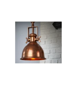 Lampa wisząca FAT 29 cm miedziana*Invicta Interior Sale