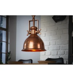 Lampa wisząca FAT 29 cm miedziana*Invicta Interior Sale